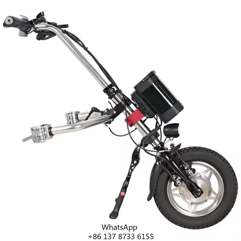 Portable Lightweight Aluminum Transport Manual Sports Wheelchair For Disabled And Elderly V-type Brakes Front Detachable-BZ-T01