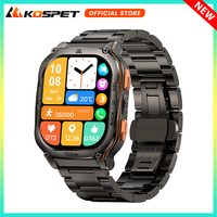 KOSPET TANK M3 Ultra GPS Smart Watch For Men 480mAh 60Days Battery Compass Altimeter Barometric Bluetooth Call 5ATM Waterproof