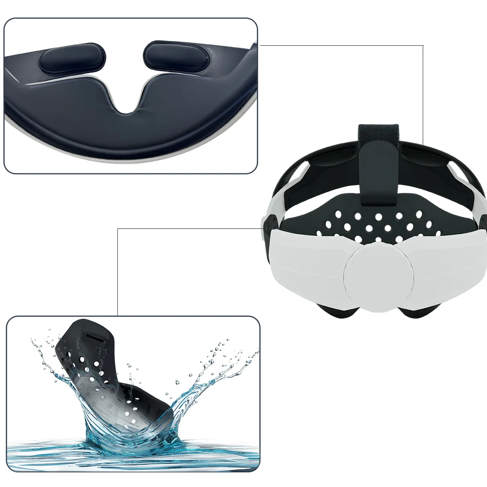 Головной ремень для мета-квеста 3 очки виртуальной реальности удобные очки виртуальной реальности головная повязка регулируемые аксессуары для мета-квеста 3