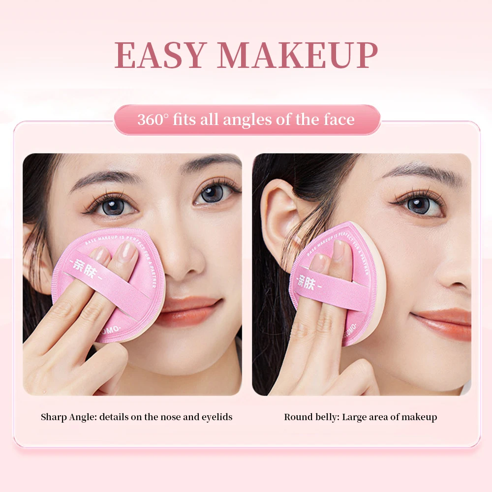 Gekomo Zacht Poeder Puff Vergroot En Verdikt Huidvriendelijk & Droog En Nat Gebruik Marshmallow Spons Luchtkussen