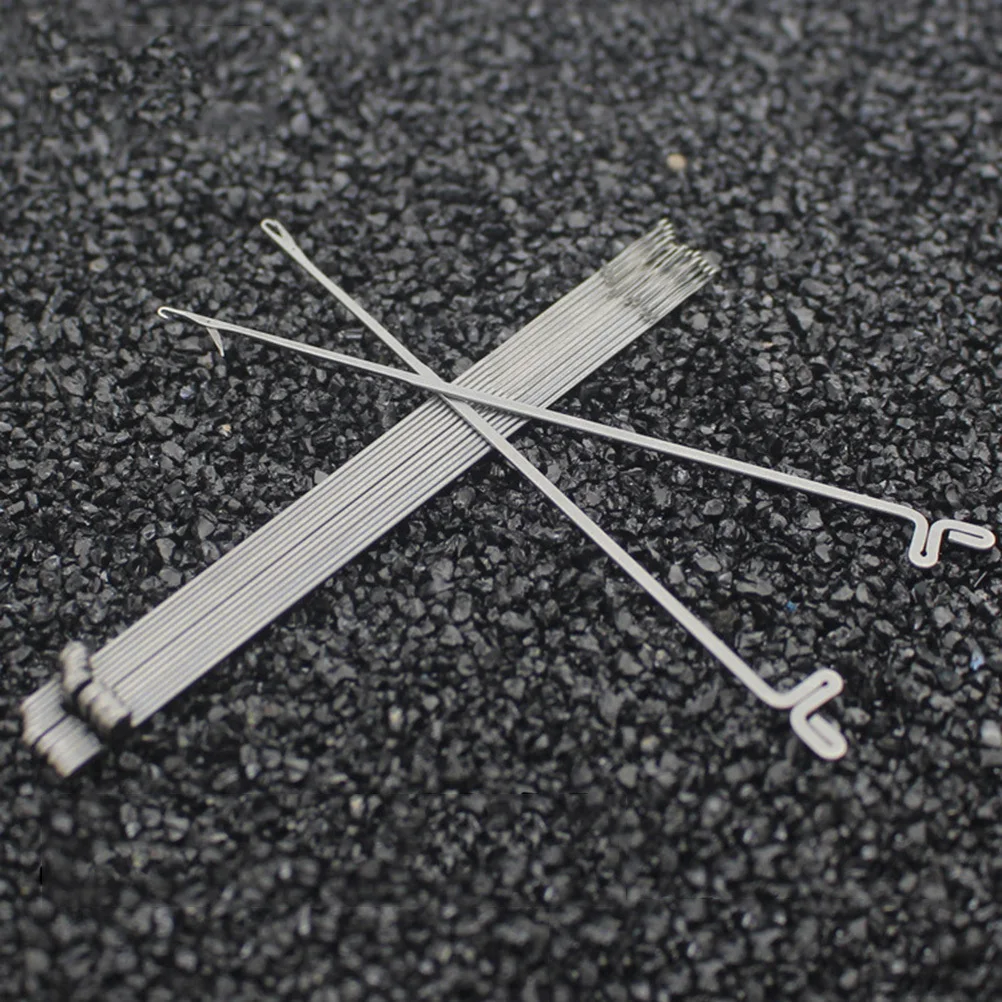 

3pcs Stainless Steel Micro Ring Needle For Beading Diy Bracelet Making Tool Flexible Loop Hook Handcraft Jewelry Craft Crochet