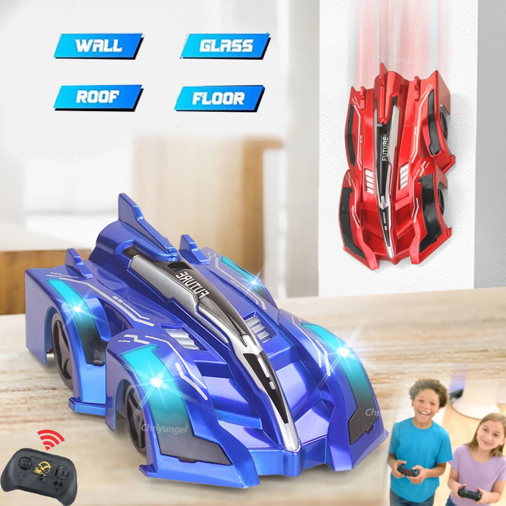 Wall Climbing RC Car Anti Gravity Climbing Remote Control Car 360 Rotating Stunt Racing Car Toys Climber Gift for Kids Boy Girl