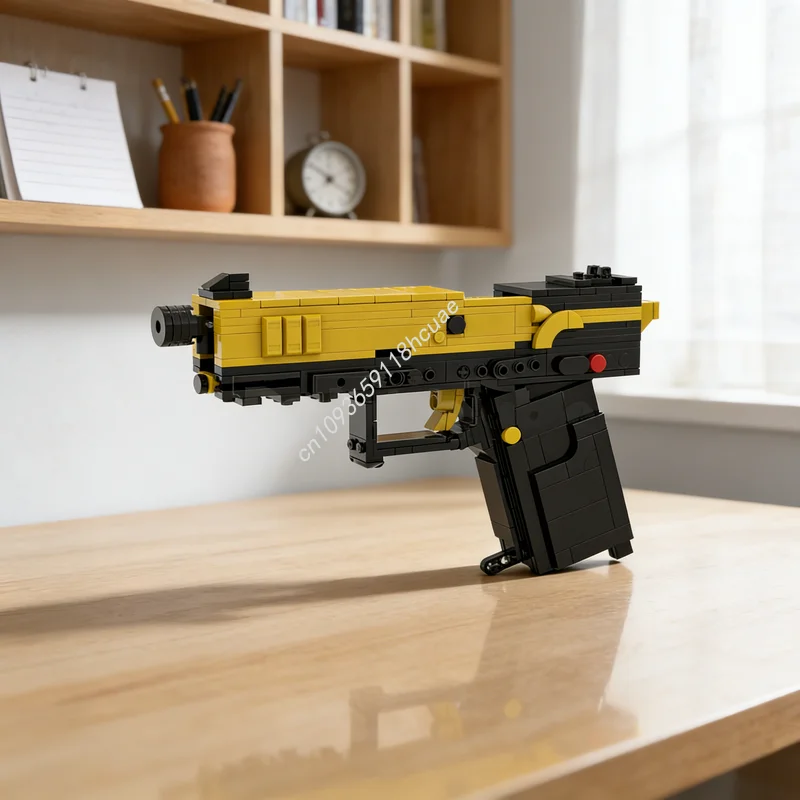 

552pcs MOC Fortnite Ranger Pistol Model Building Blocks Assemble Christmas Gift Construction Toy DIY Creative Idea Education