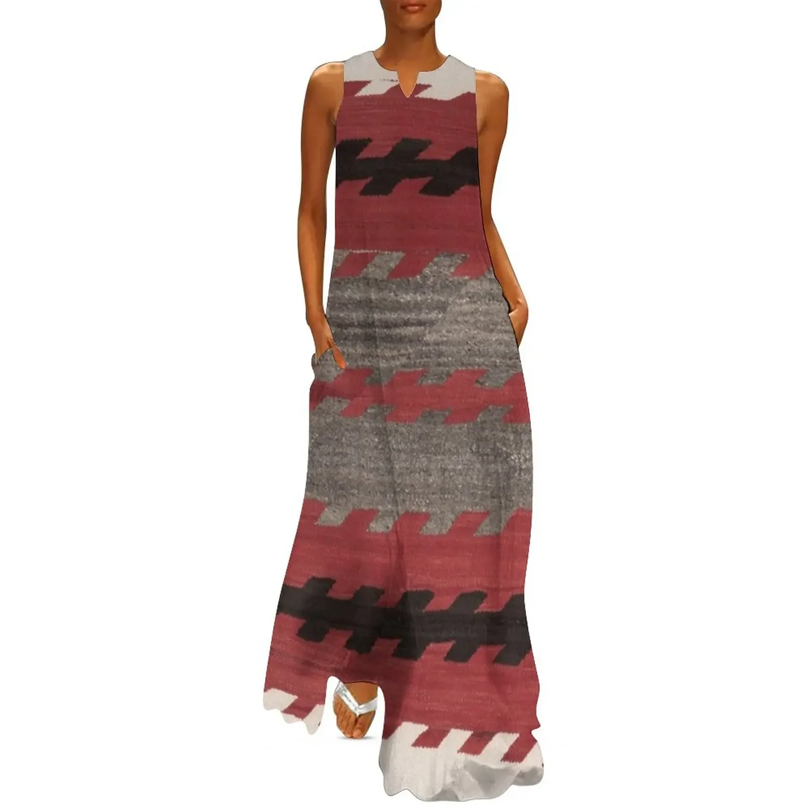 

Navajo Rug 9 Long Dress Dresses Woman fashion dress summer womans clothing Dress