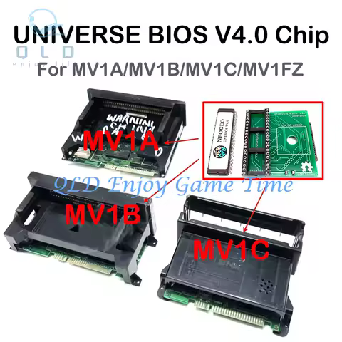 Arcade Game Unibios Version 4.0 Deck / Chip for NeoGeo AES MVS Card MV1FZ/A/B/C General Accessories Gaming Motherboard Part