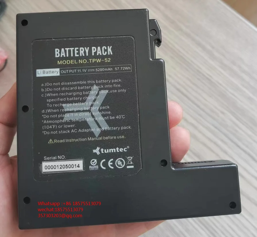 

For TUM TEC V9 Applicable Models FST-16S, FST-16M, FST-83A, V9 Fiber Welding Machine Battery