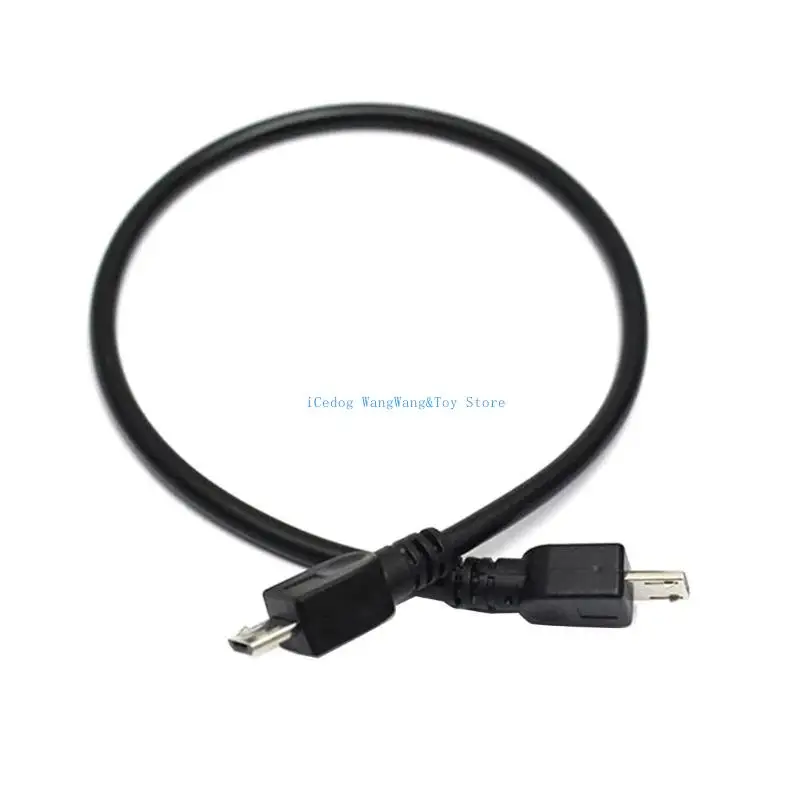 

MOLF Micro USB Male To Micro USB Male 5 Pin Converter OTG Adapter Data Extension Cable for Keyboards HDD Phone Tablets