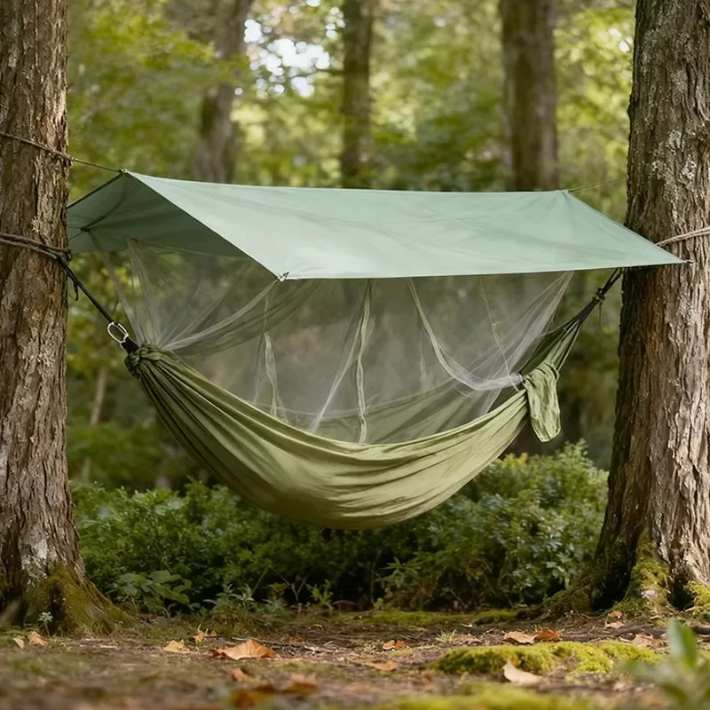 Outdoor hammock tarp canopy waterproof sunscreen beach pergola awning camping waterproof awning canopy
