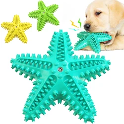 Large Dog Toy For Small Medium Big Dogs Squeaky Starfish Interactive Teeth Clean Bite Resistant Chew Toys Labrador Pet Supplies