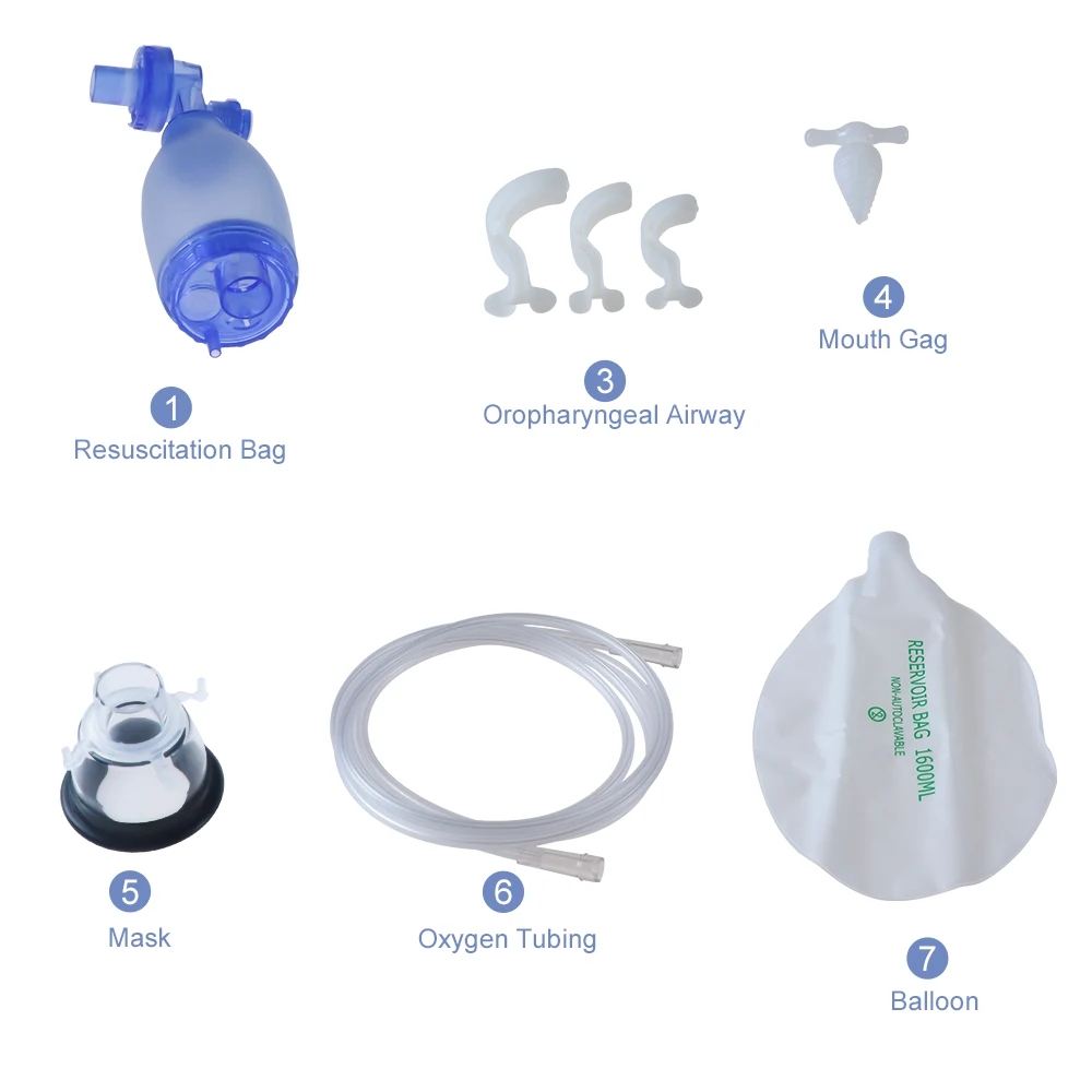 First Aid Manual Resuscitator Portable PVC CPR Emergency Device For Cat Dogs Animal Rescue Tool Veterinary Equipment Vet Clinic view 2