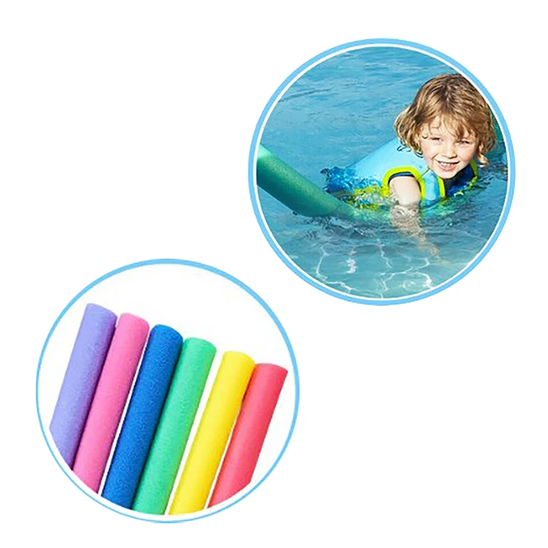 150CM Hollow foam rod Swimming Pool Float Aid Swim Noodles Ring Foam Buoyancy Stick Useful Pool Accessories Floating Foam Sticks