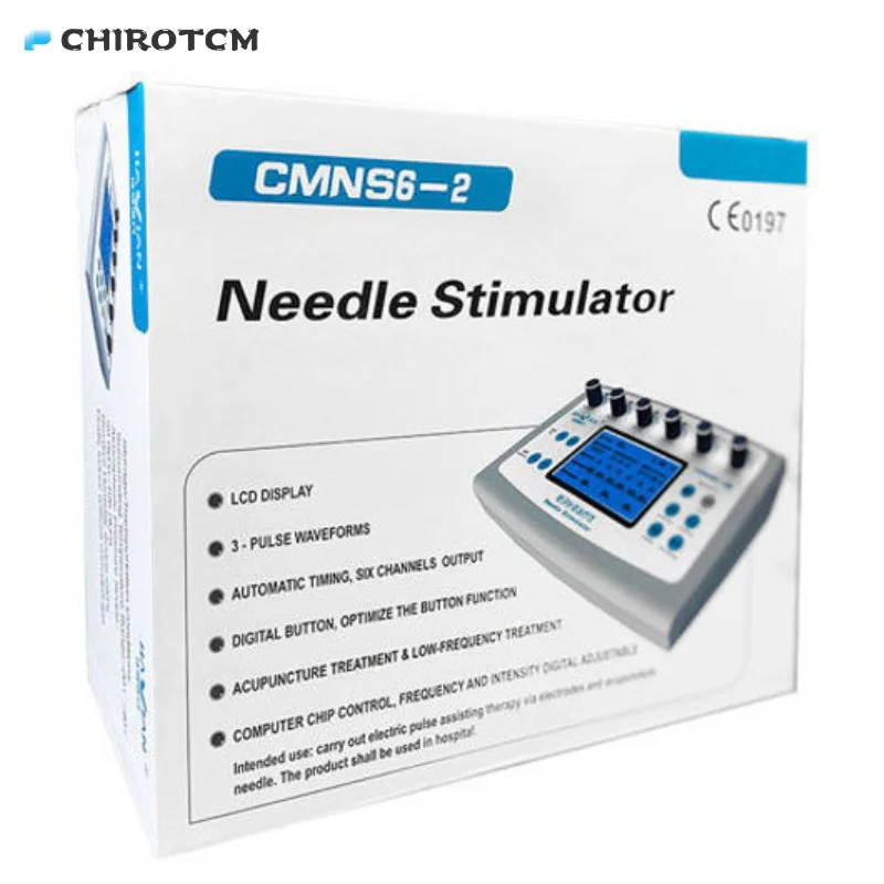 Advanced 6 Channels Acupuncture Stimulator | Precision Pain Relief Device | Wholesale Price