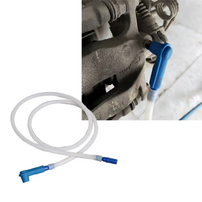 QM82 Motorcycle Auto Brake Fluid Oil Changer Pump Tool Brake Clutch Fuel Exchange Connector Kit Filling Drained Oil Bleeder