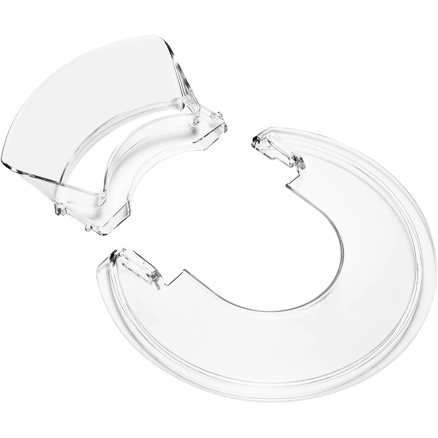 3.5 Quart Pouring Shield for KitchenAid Tilt-Head Stand Mixer, Splash Guard with Removable Pouring Chute, Mixer Accessories
