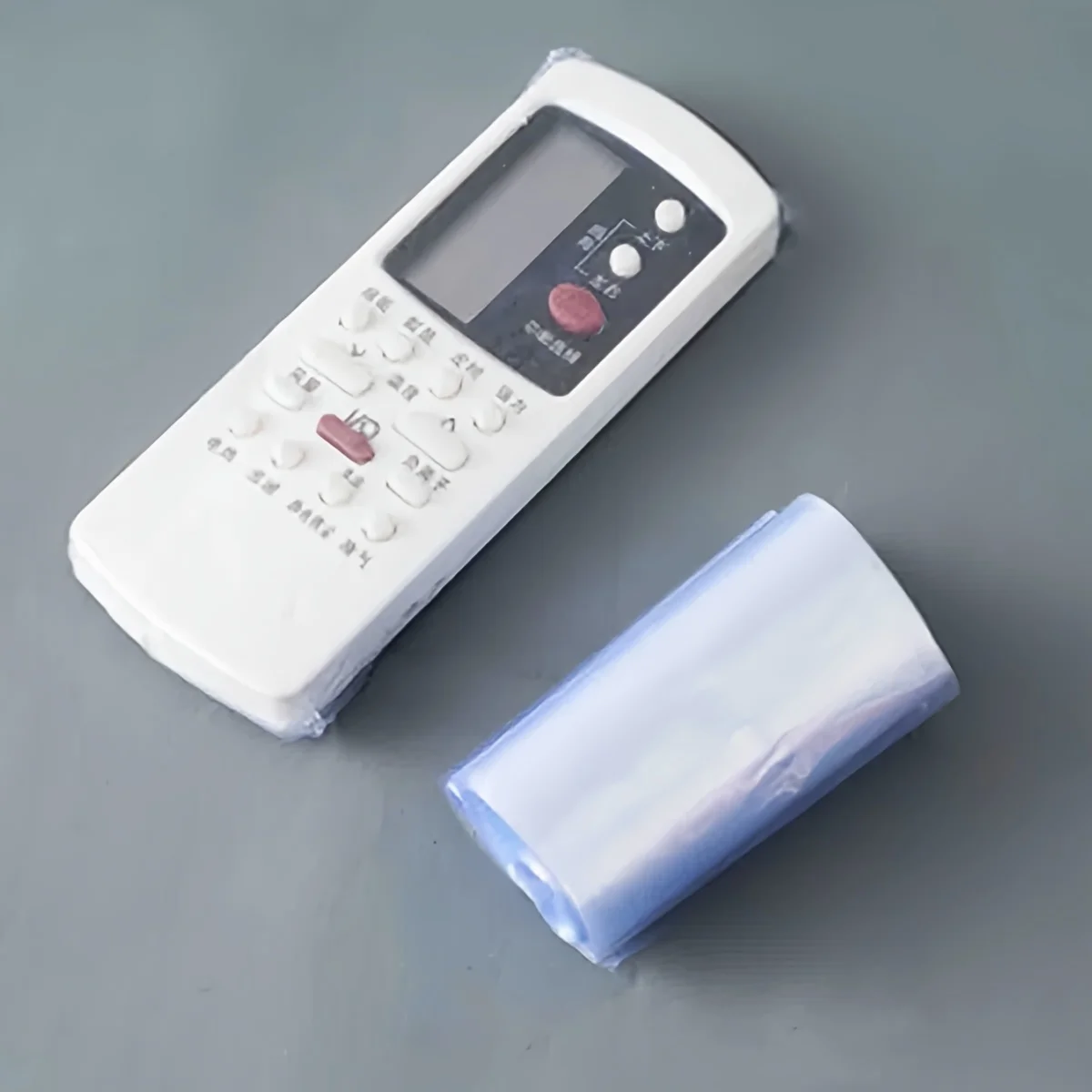 

50pcs-Shrink Wrap Bags Heat Shrink Film Wrap Remote Control Protective Film Heat Shrinkable Thermoplastic Film