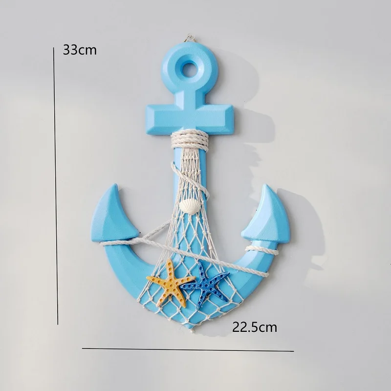 الإبداعية الخشب البحر الأبيض المتوسط قارب مرساة عجلة السفينة الحرف الفن جدار الشنق بحري ديكور خمر ديكور المنزل الطرف 174 #6