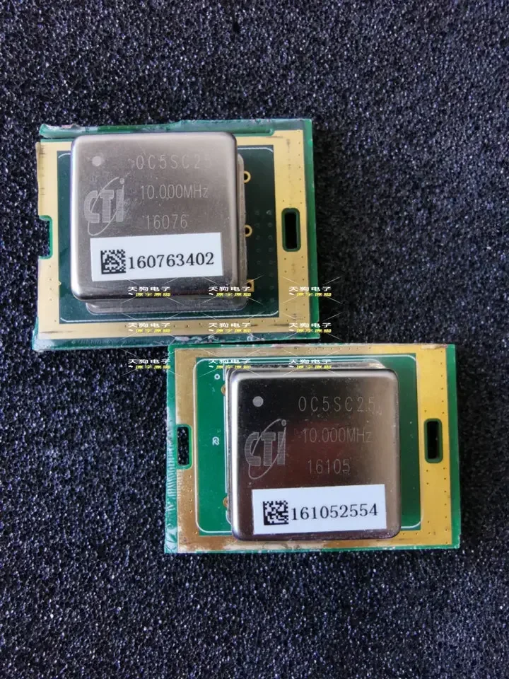 

5 шт. CTI OC5SC25 10 МГц OCXO, кварцевый генератор постоянной температуры, 5 В, SC, прямоугольная волна, новый