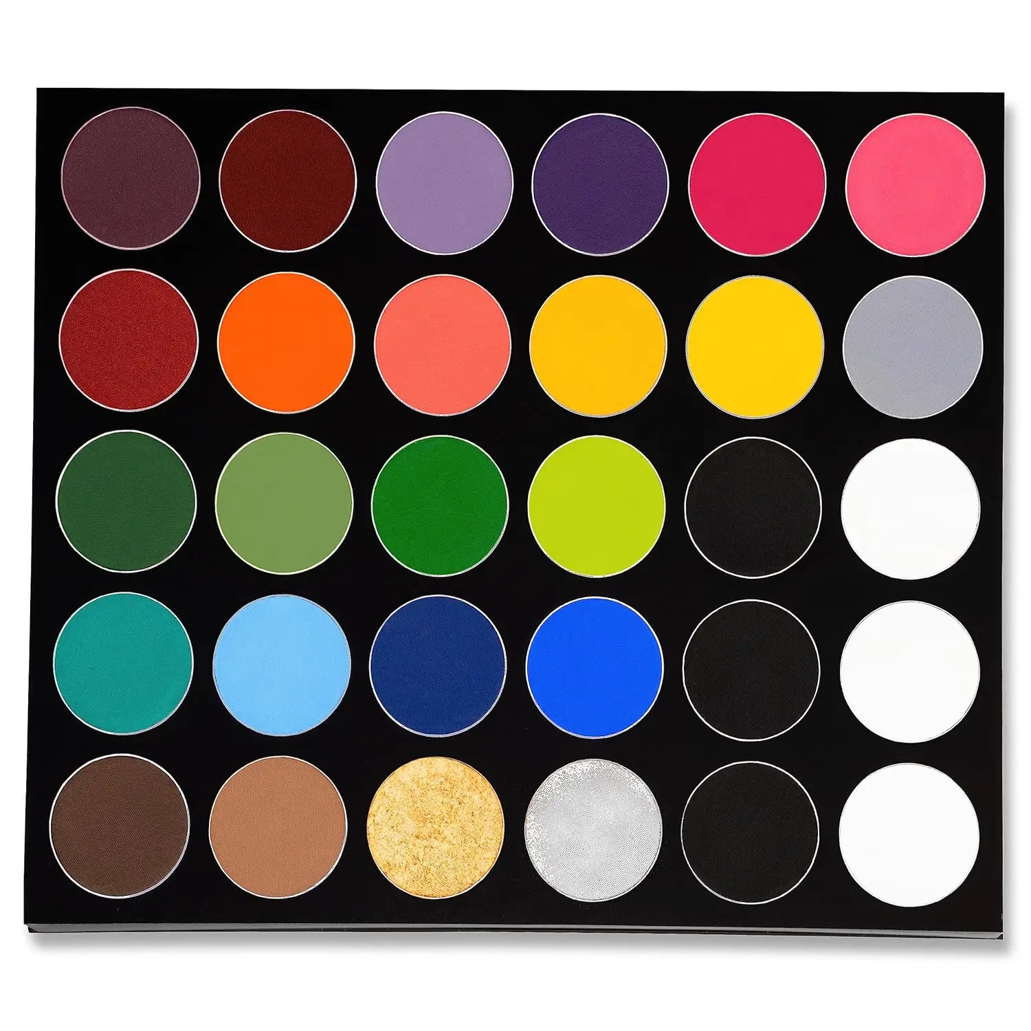 

Makeup Paradise Makeup AQ 30 Color Pro Palette | Magnetic and Refillable Palette | Body Paint & Face Paint | Costumes, S