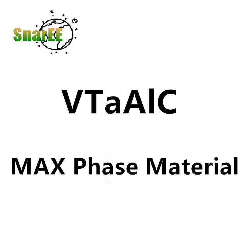 VTaAlC 200 400 mesh MAX Phase Material Vanadium Tantalum Aluminum Carbon MXene Laboratory Specific Materials 2g 5g 10g 20g