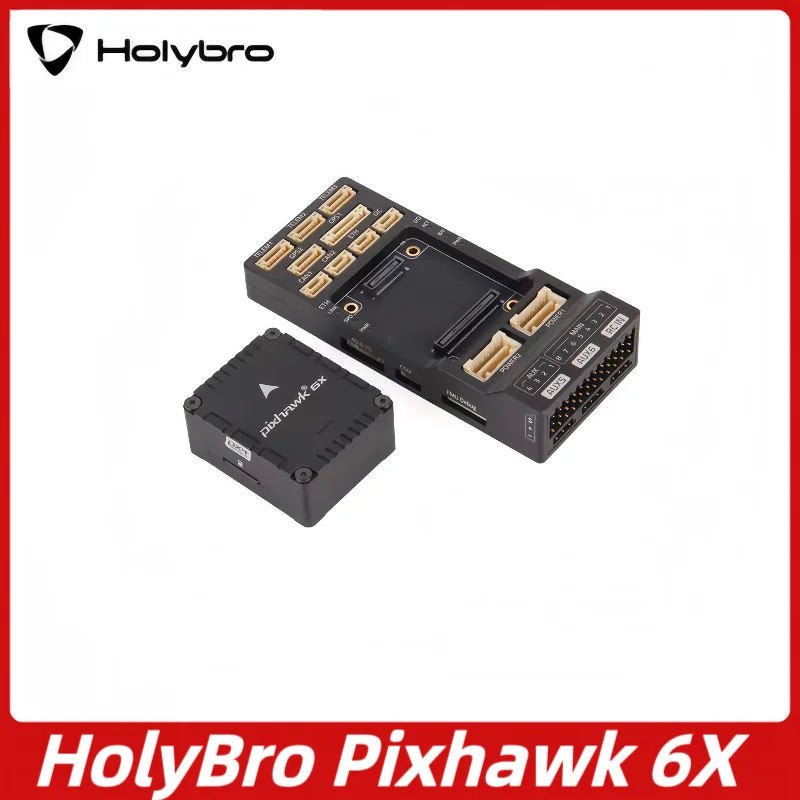 Holybro Pixhawk 6X (REV8) H753 Flight Controller Module Standard Base/Mini Base PM02D M9N M10 GPS RC Multirotor Airplanes