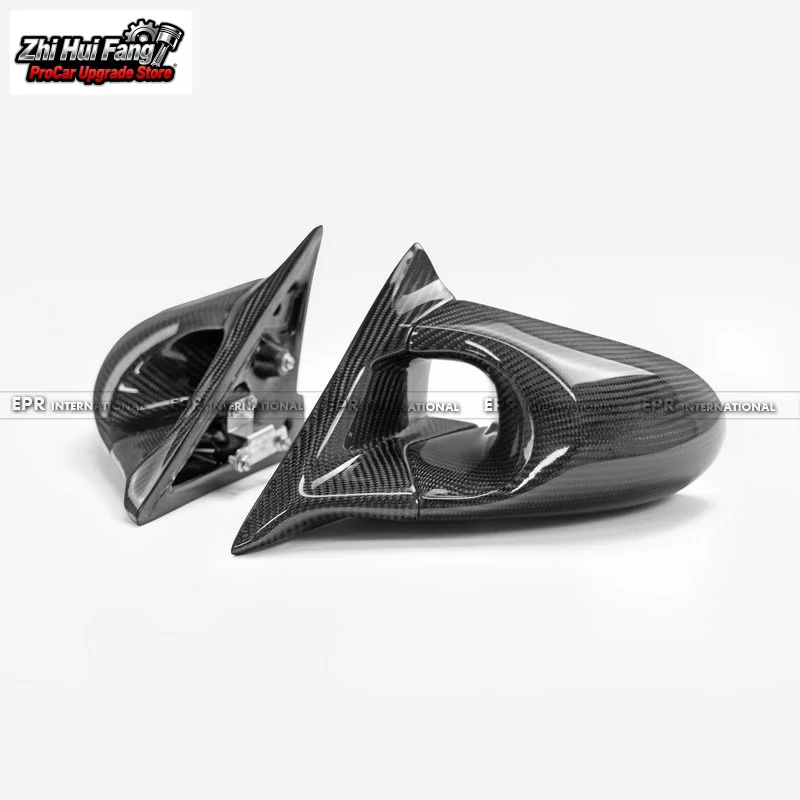 Suitable for BMW E 1.8kg Door Right-Hand Drive Carbon Fiber GND Model Electric Rearview Elastic Mirror Modification