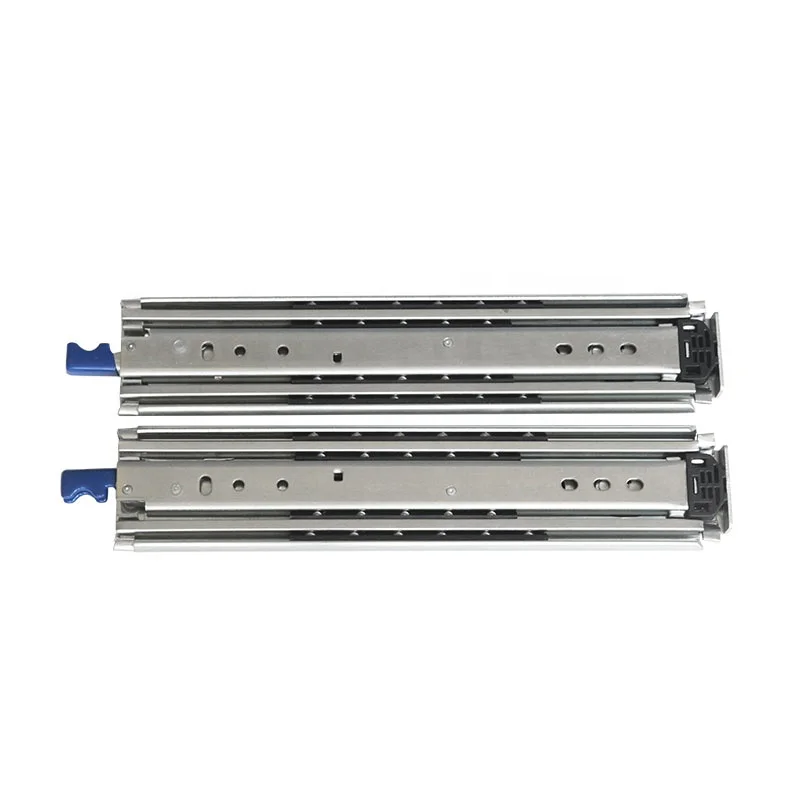 SNEIDA Heavy- 48inch 1200mm Load Channel Drawer Slides 225kg Capacity 76mm Full Extension Steel Factory Price Lock-in