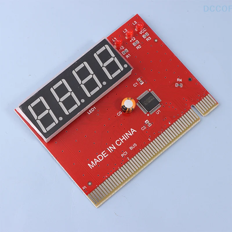 New Computer PCI POST Cards Motherboard LED 4-Digit Diagnostic Test PC Analyzers