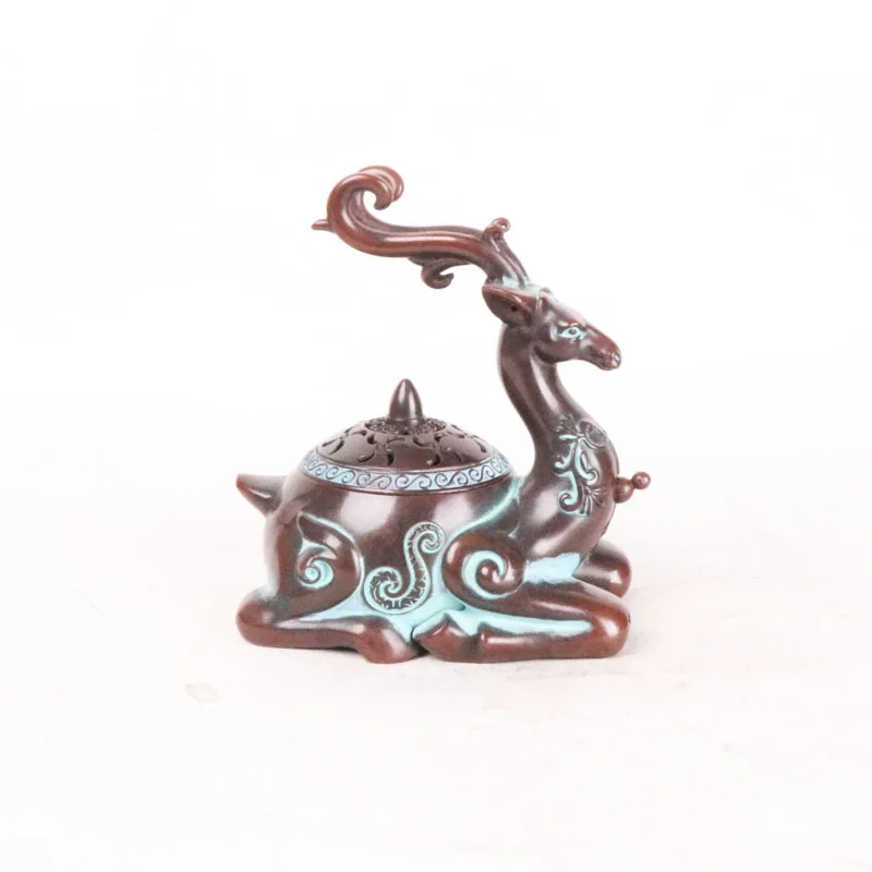 Copper , For Burning Colored , Disc , Alloy Deer Incense Burner