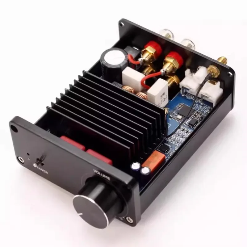 TDA7498 two-channel, high-power HIFI digital QCC3008 Bluetooth APTX power amplifier, home audio amplifier
