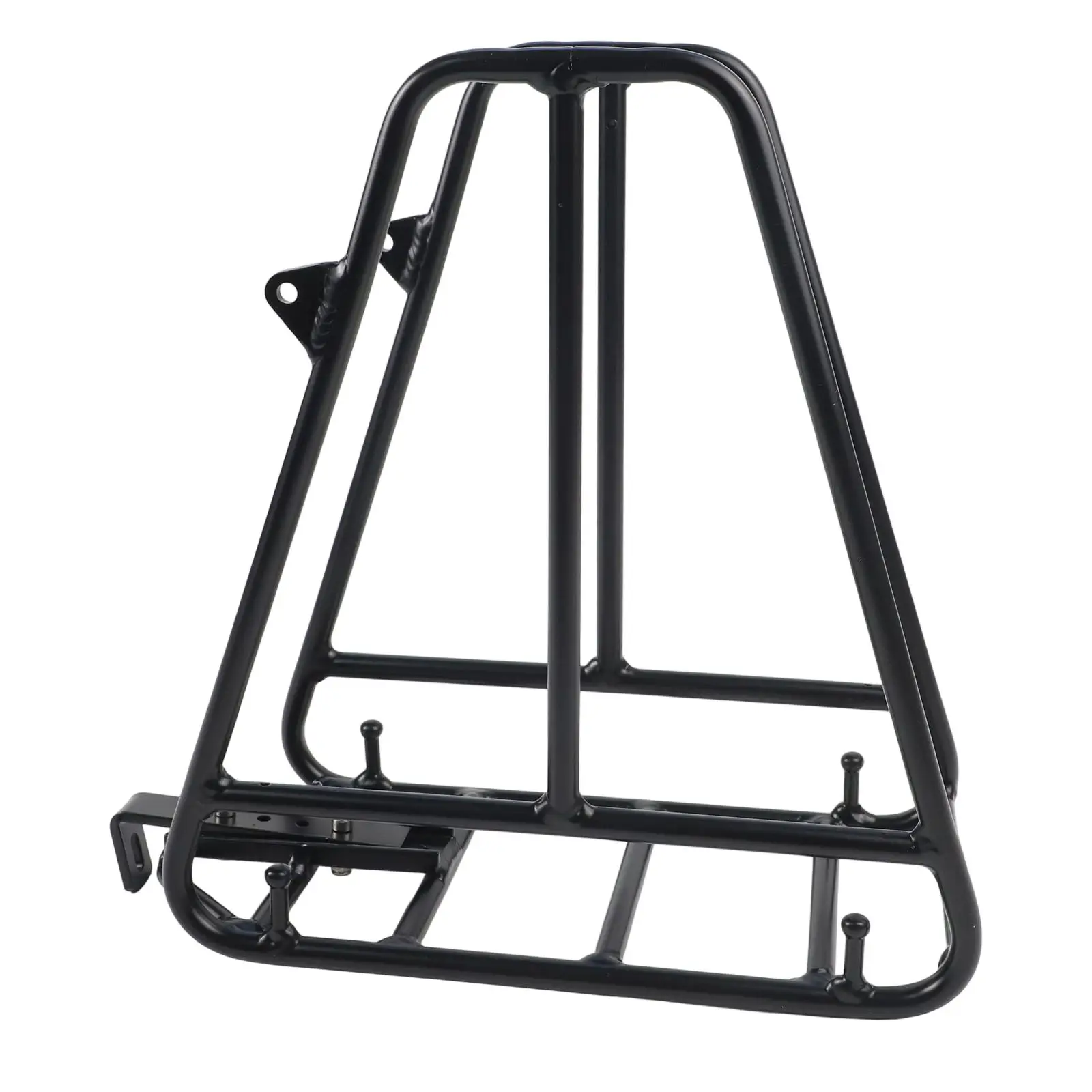 

Hanging Bag Rack Black stell Aluminum Alloy Bike Rack Easy To Install Fatigue Resistance Good Compatibility For Bike Commuting