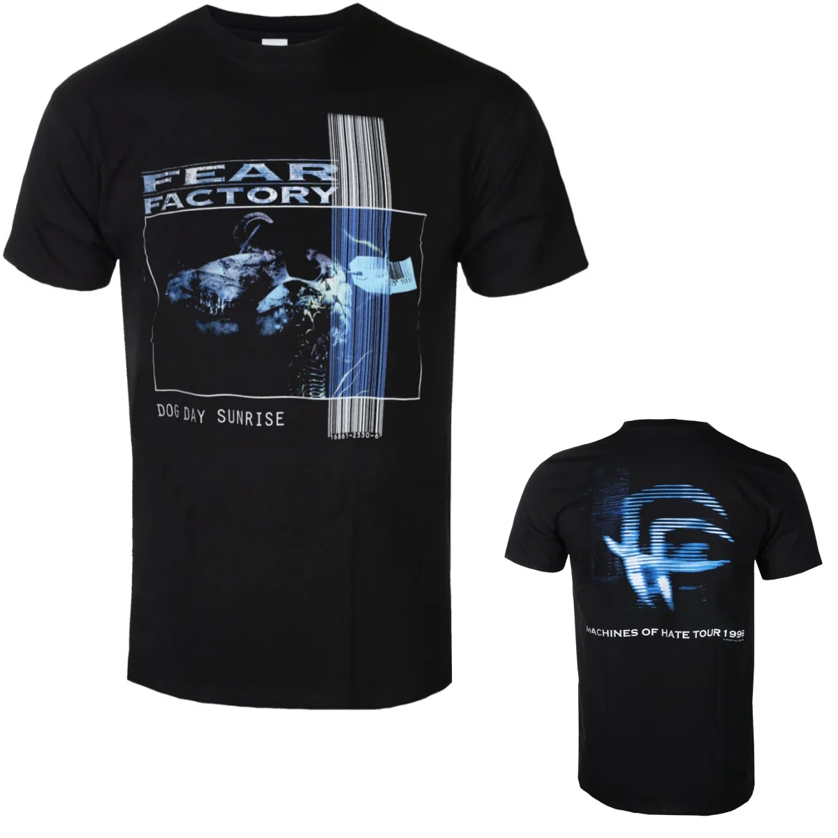 2026 Summer Fear Factory Graphic Cotton Band T-shirt Unisex Summer Short Sleeve Fashion Brand Tee Luxury Casual Vintage Tees