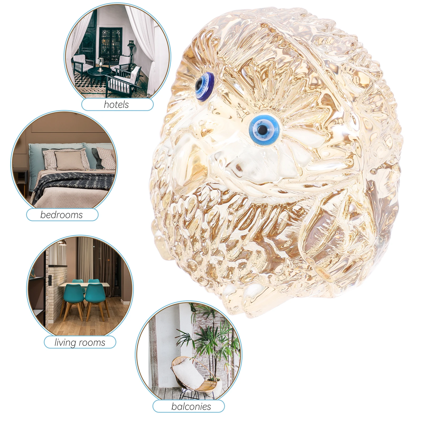 

Crystal Owl Small Shaped Craft For Home Tabletop Room Decoration Halloween Party Simulation Crystal Owl Scene Layout Ornament