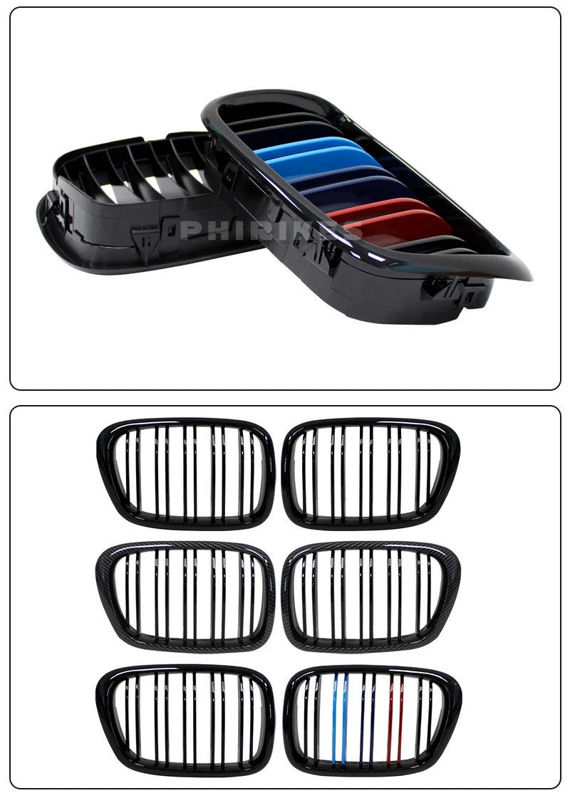 Calandre Avant Chromée Pour BMW E39 1997-2003 - 525i 528i 530i 540i M5