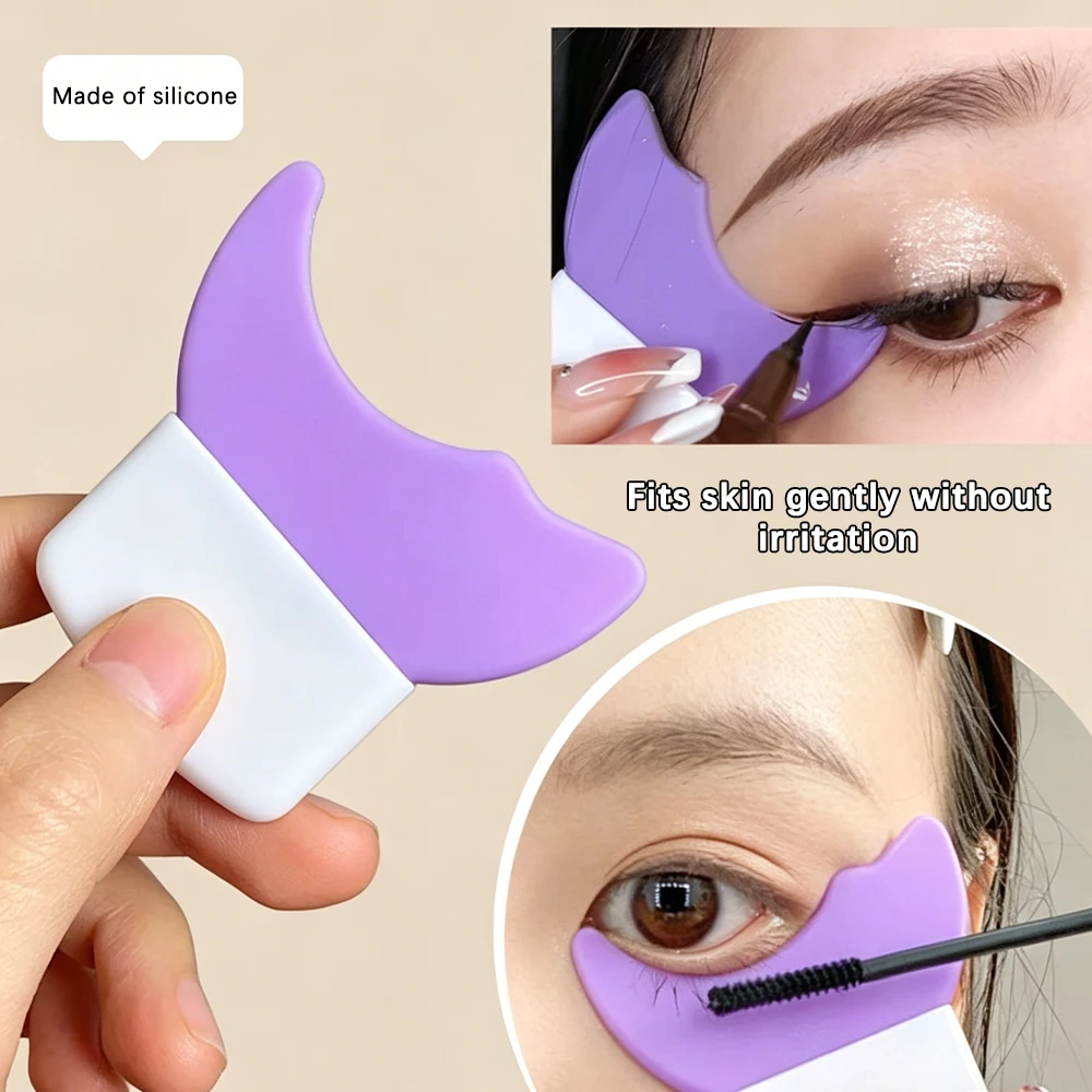 Multi-functional Eyeliner Stencil Wing Tips Silicone Eyeliner Aid Drawing Lipstick Wearing Aid Reusable Makeup Tools