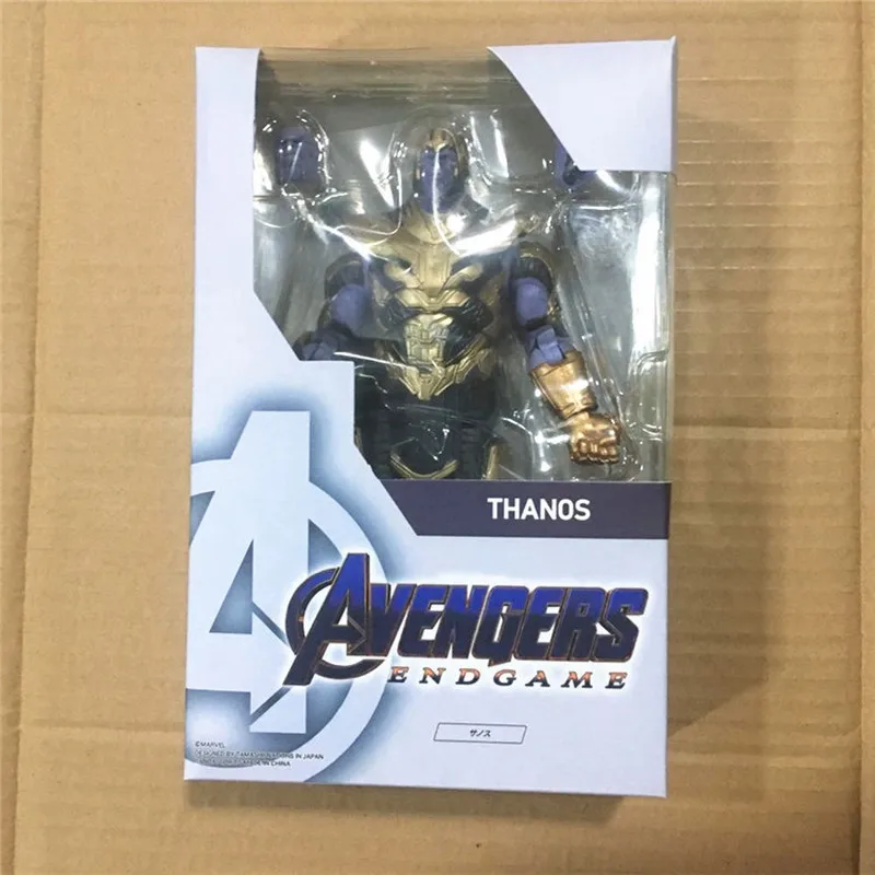 Shfiguarts Thanos Figure Avengers Infinity War Bjd Action Figures Collectable Model Toy For Birthday Gift Desktop Ornament