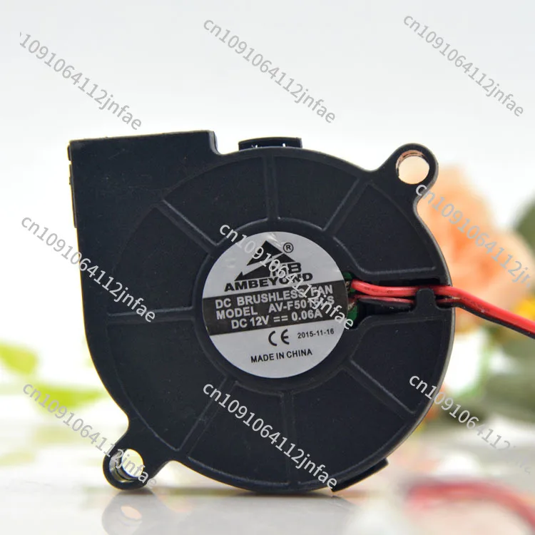 

New Original AV-F5015LS 5cm 12V 0.06A Universal 5015 Humidifier Dedicated Fan Centrifugal Turbo Blower Cooling Cooler