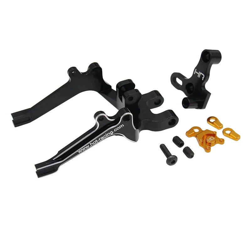 Hot Racing HOR56C01 Black Alum Rear Swing Arm w/ Gold Caliper for 1/8 Kyosho NSR500/RGV-T