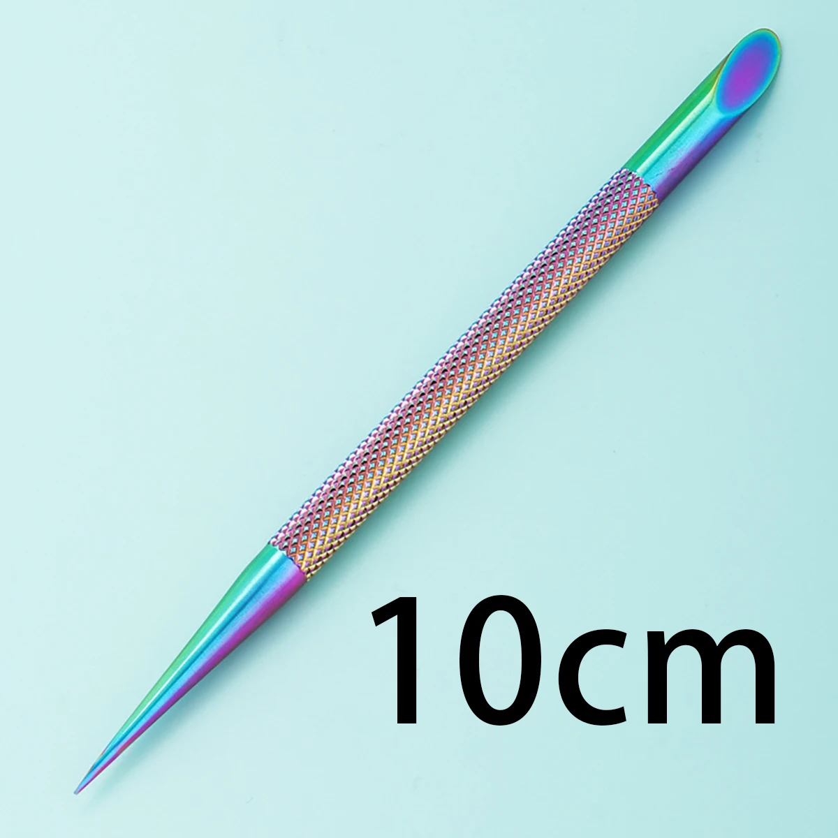 1 Pcs Double-ended Stainless Steel Cuticle Pusher Nail Manicures Remover Manicure Sticks Nail Art Tools