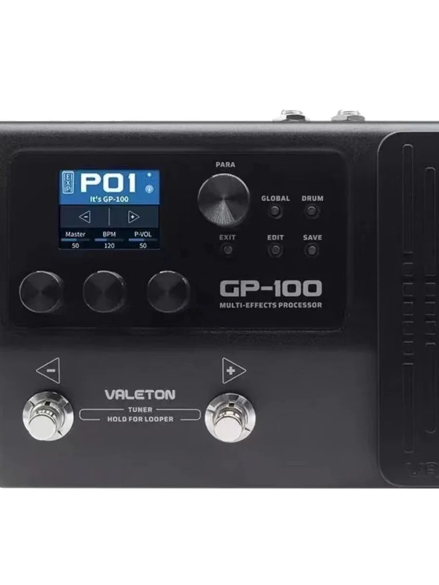 Efectos abrangentes de guitarra eléctrica Valeton GP100
