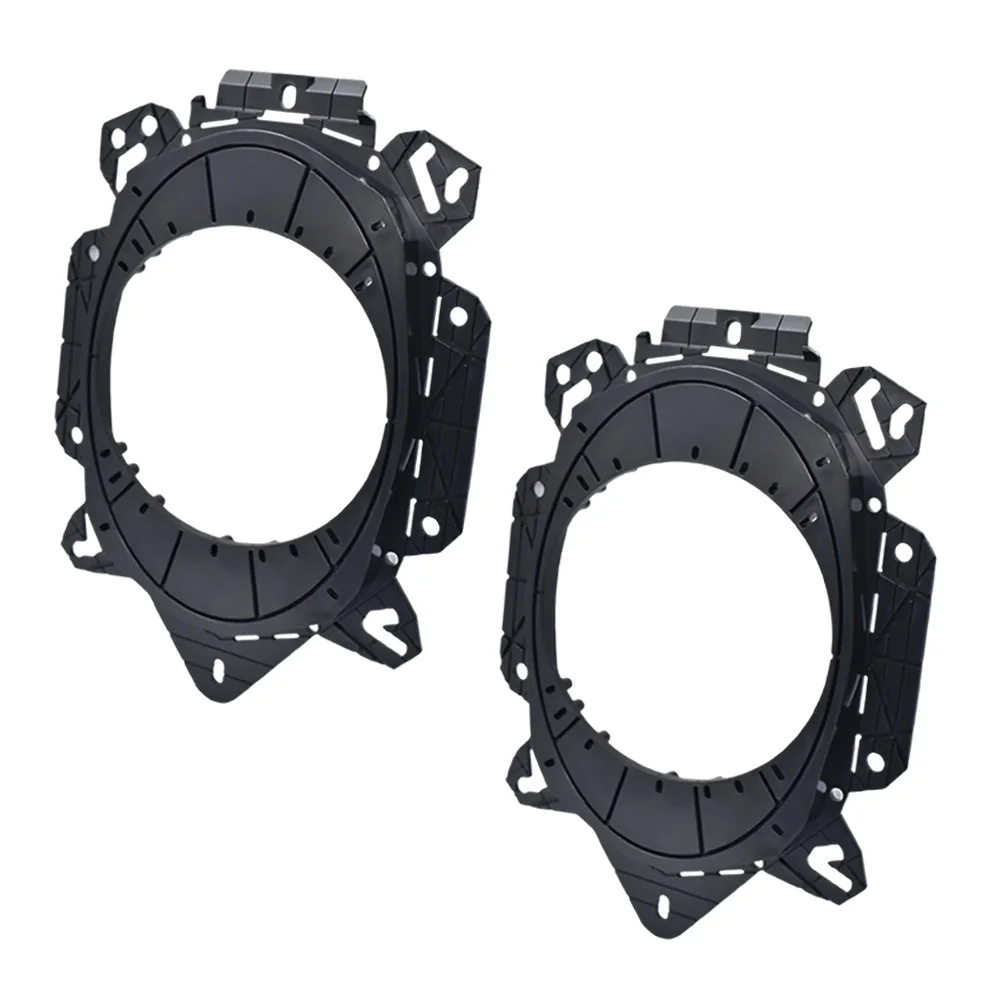 

1 пара адаптеров для динамиков от 6 x 9 до 6,5 дюймов, универсальный адаптер для динамиков, звуковая прокладка, неразрушающий кронштейн, автомобильные аксессуары