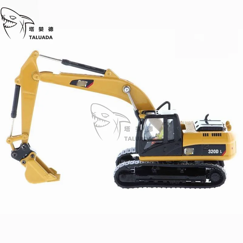 For CATERPILLAR DM85652 CAT 320D L Multiple Hydraulic Excavator Work Tools Alloy 1:87 Scale