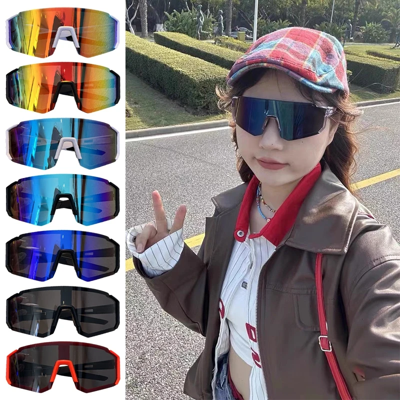 نظارات ركوب الدراجات في الهواء الطلق Mtb لركوب الدراجات نظارات شمسية مستقطبة للرجال والنساء للحماية من الأشعة فوق البنفسجية والمشي لمسافات طويلة والقيادة على الجبال