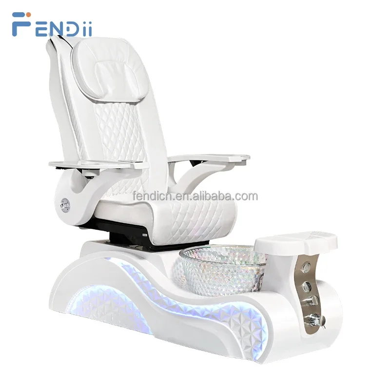 

High End 2025 Pipeless Modern Whirlpool Electric Pedicure Massage Chair Foot Spa