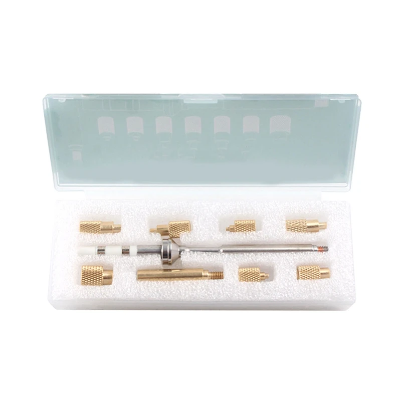 Heat Set Insert Tool M2-M8 Hot Melt Brass Knurled Nut Embedded Insertion Tip Press Adapter936 TS100 TS101 Soldering Iron