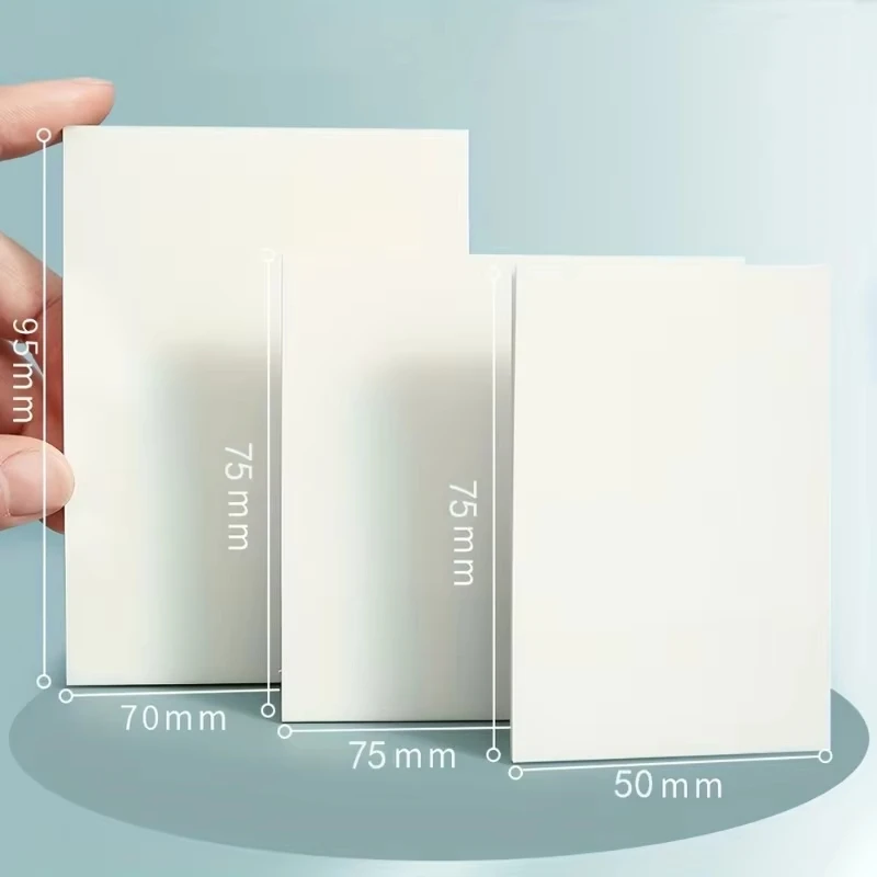 50 Sheets Transparent Frosted Posted It Sticky Note Pads Notepads Posits Papeleria Journal School Stationery Office Supplies