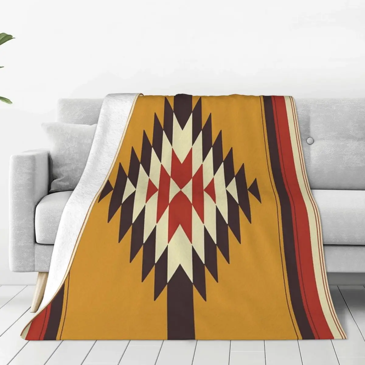 

Southwestern Yell Blankets Flannel Lightweight Sofa Throw Blankets For Home Bedroom Outdoor Throws Bedspread Quilt