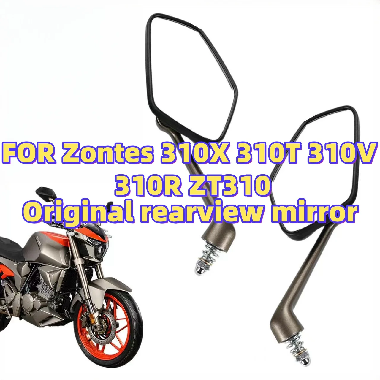 

Pour Zontes ravi X 310T 310V ravi R ZT310 moto pièces modifiées stocke et rétroviseur droit barrage pour Zontes ZT250-s/r