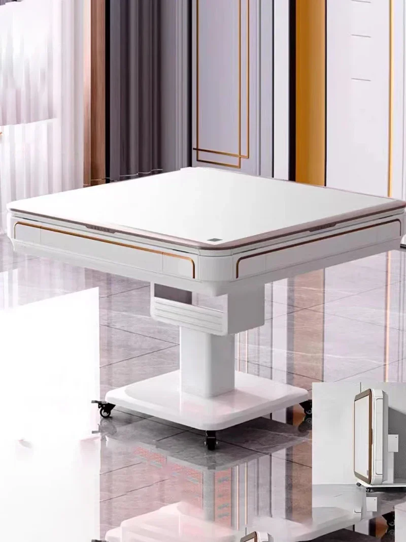 Power-driven Dining Table Fold Automatic Shuffling Storage Drawer Mahjong Table Relaxation Mesa De Comedor Home Furniture LVMC