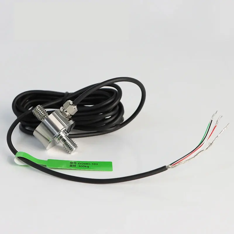 Miniature Tension Load Cell Sensor 5-500kg, Small Strain Gauge Force Sensor for Precision Weighing & Press view 2
