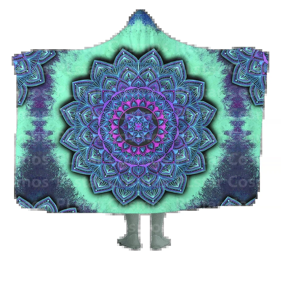 

Supernova Hooded Blanket 3D All Over Printed Wearable Blanket for Men and Women Adults Kids Fleece Blanket